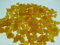橘黃色不透明玻璃粒 A-BB31-2