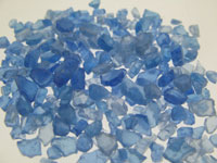 淺鈷藍色透明玻璃粒 A-BB5-9