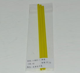 淺黃色不透明玻璃棒 A-BR31-1