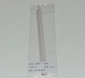 粉紅色透明玻璃棒 A-BR9-1