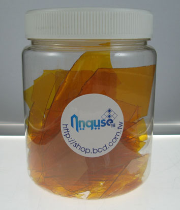 橘黃色透明玻璃薄片 A-BC3-2