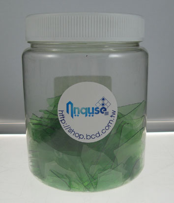 草綠色透明玻璃薄片 A-BC4-15