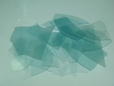 青綠色不透明玻璃薄片 A-BC41-2