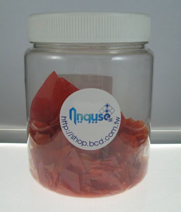 淺紅色不透明玻璃薄片 A-BC71-1