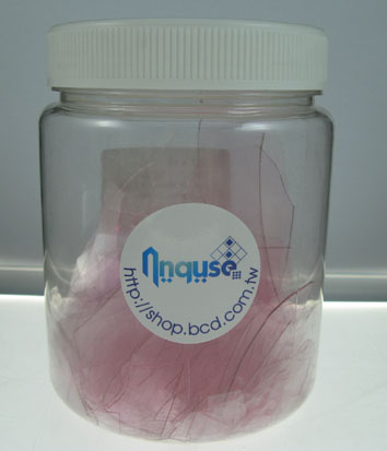 粉色透明玻璃薄片 A-BC9-1
